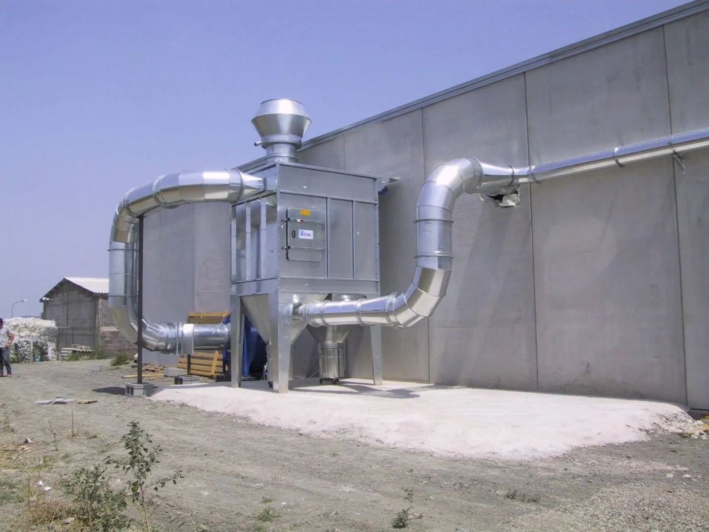 Colector de polvo vista 5