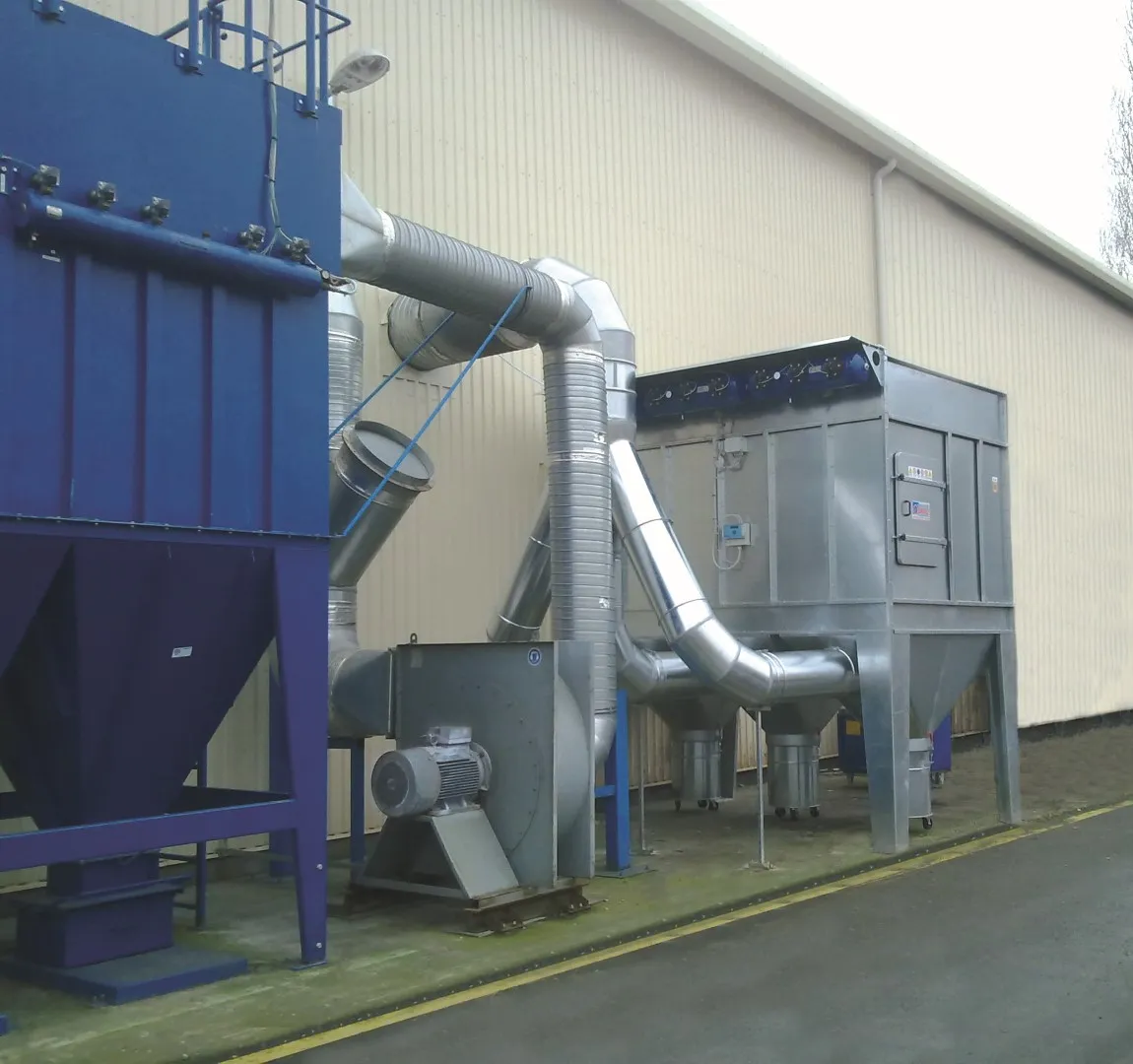 Colector de polvo vista 6