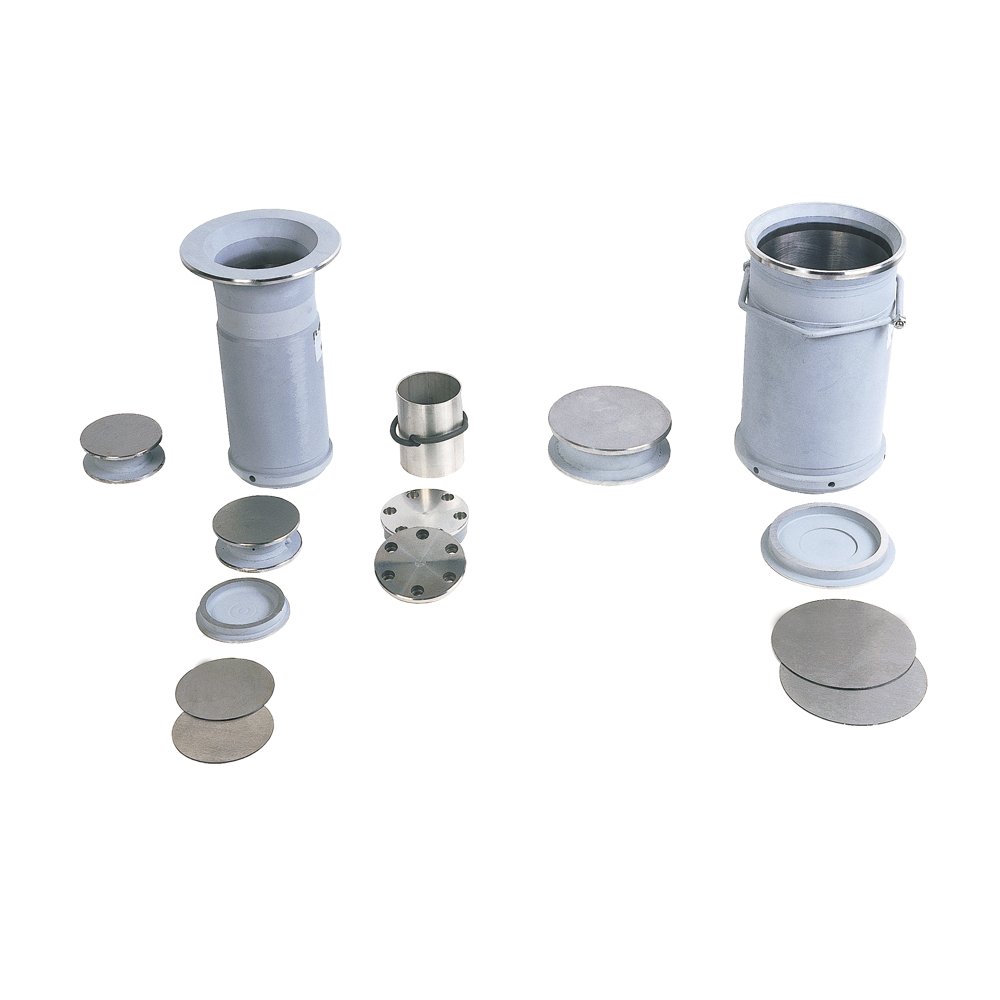 Juego completo de moldes y accesorios de compactación