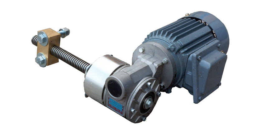 Actuador eléctrico motorreductor para válvula de guillotina de 250 mm