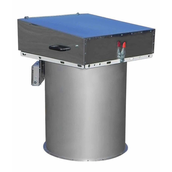 Colector de polvo para silo de 25 m2 de superficie filtrante