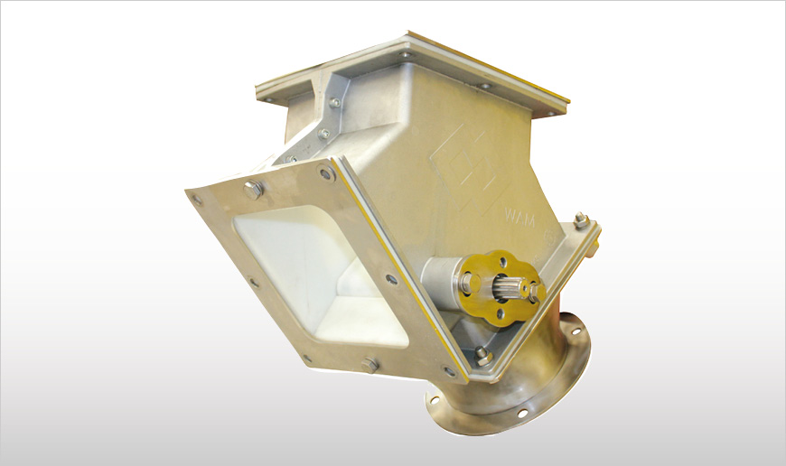 Válvula diversora grado alimenticio 300 mm