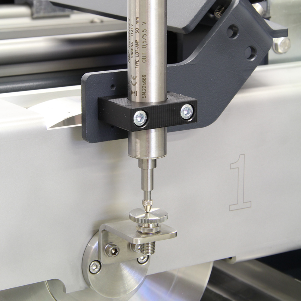 Transductor de profundidad de surco montado sobre rueda