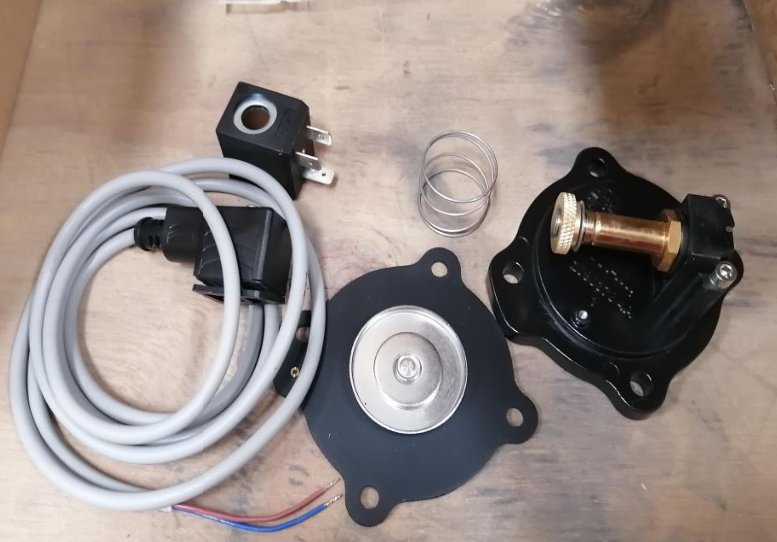 Kit de reparación de electroválvula de colector de polvo para silos