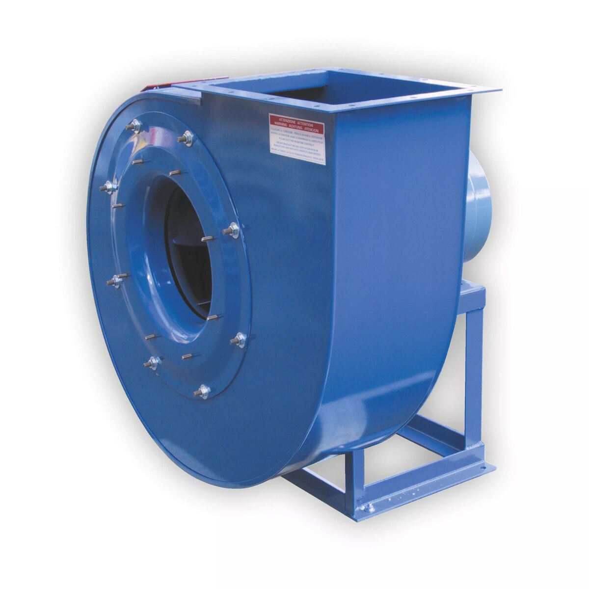 Ventilador centrífugo de alto rendimiento 5.5 kW con rodete de palas curvadas hacia atrás