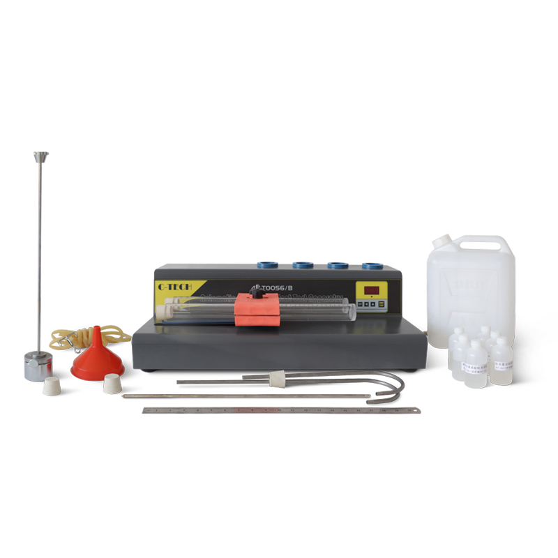 Agitador de equivalente de arena - vista posterior