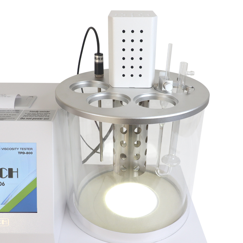 Tubos capilares y accesorios incluidos con el viscosimetro cinematico