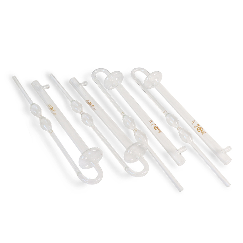 Vista trasera y conexiones del viscosimetro cinematico de 4 tubos