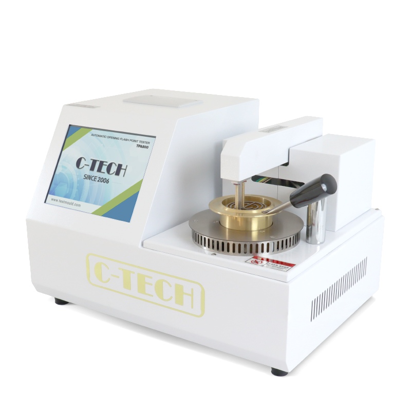 Detalle de copa de laton y mecanismo de ignicion del probador