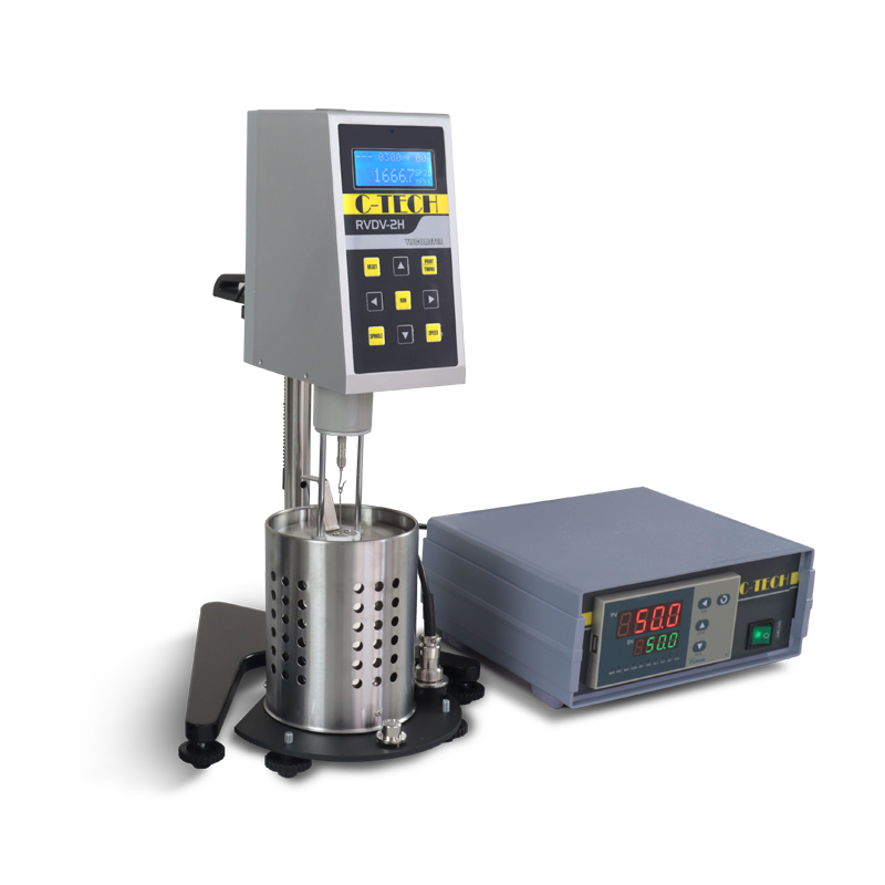 Interior del horno termostato del viscosimetro rotacional