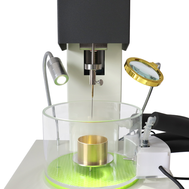 Agujas estandar y accesorios incluidos con el penetrometro