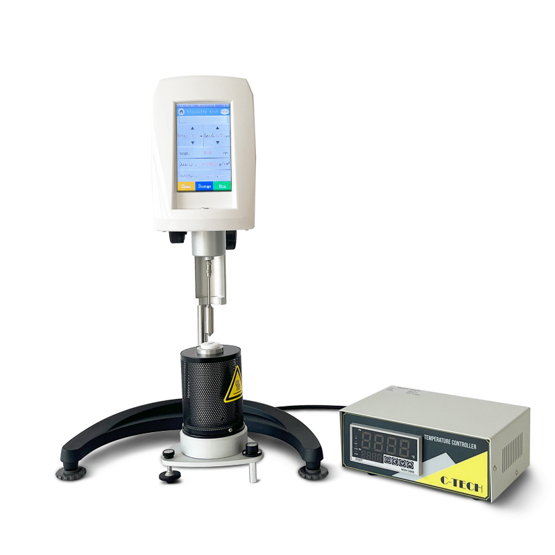 Horno termostato del viscosimetro con camara de muestra visible