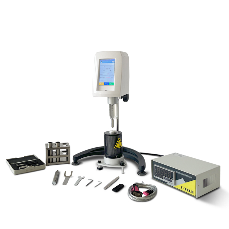 Conjunto de husillos y accesorios del viscosimetro rotacional tactil