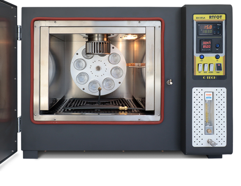 Botellas de vidrio estandar y accesorios del horno RTFOT