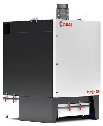 Unidad de filtración industrial ATEX 6 cartuchos - 5.5 kW, versión exterior