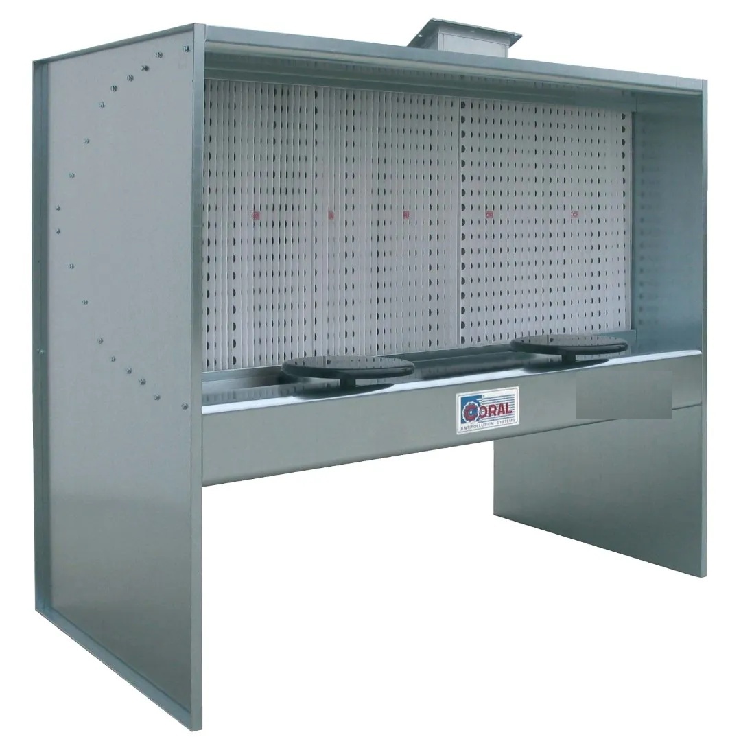 Cabina Aspirante con Filtro Seco de 1 m para Pintura ATEX