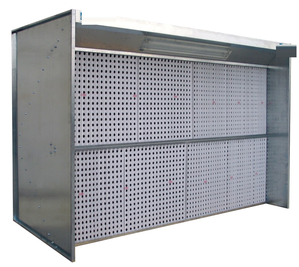 Pared Aspirante con Filtro Seco de 3 m para Pintura ATEX