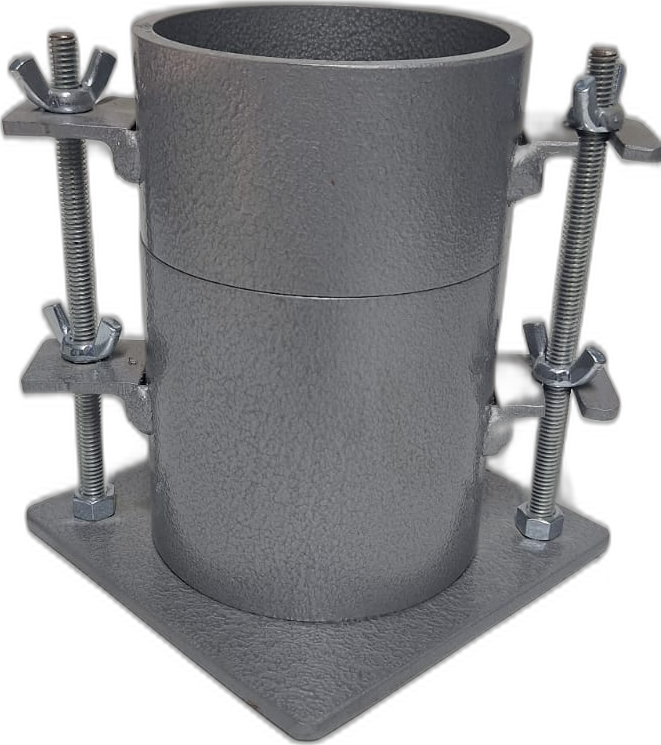 Molde CBR con Base Perforada 152.4 mm