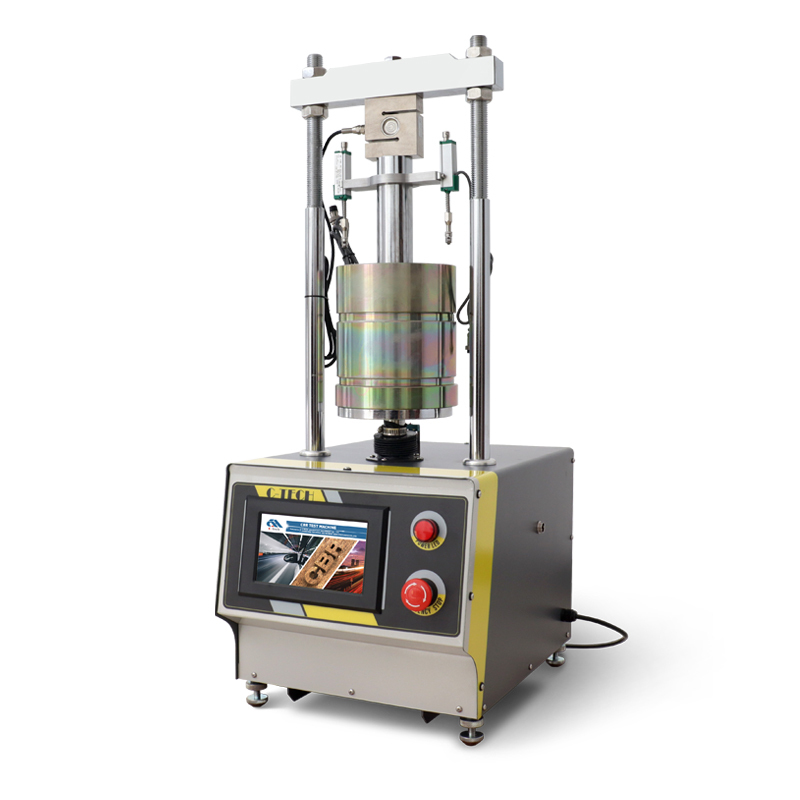 Vista angular de la máquina CBR