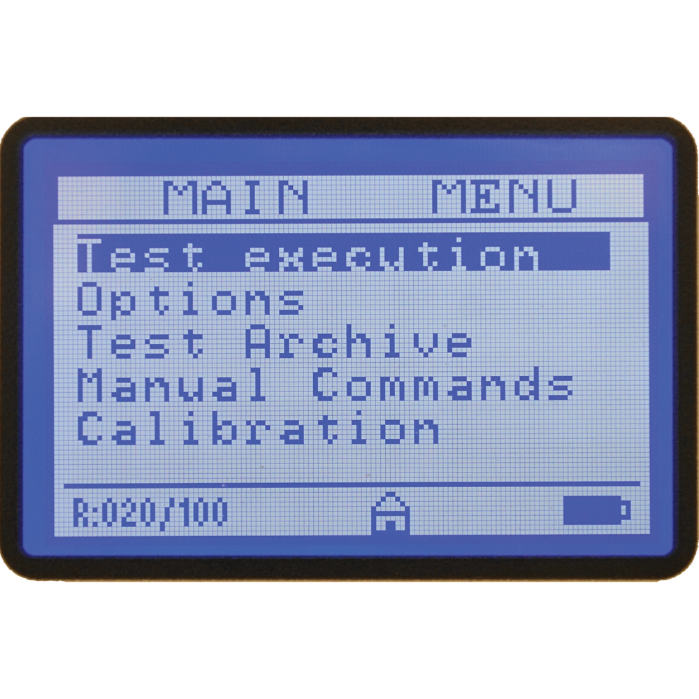 Medidor de adhesión pull-off 16 kN - Pantalla