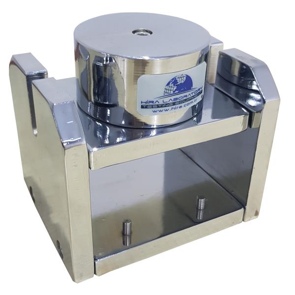 Mordaza de flexión vista frontal