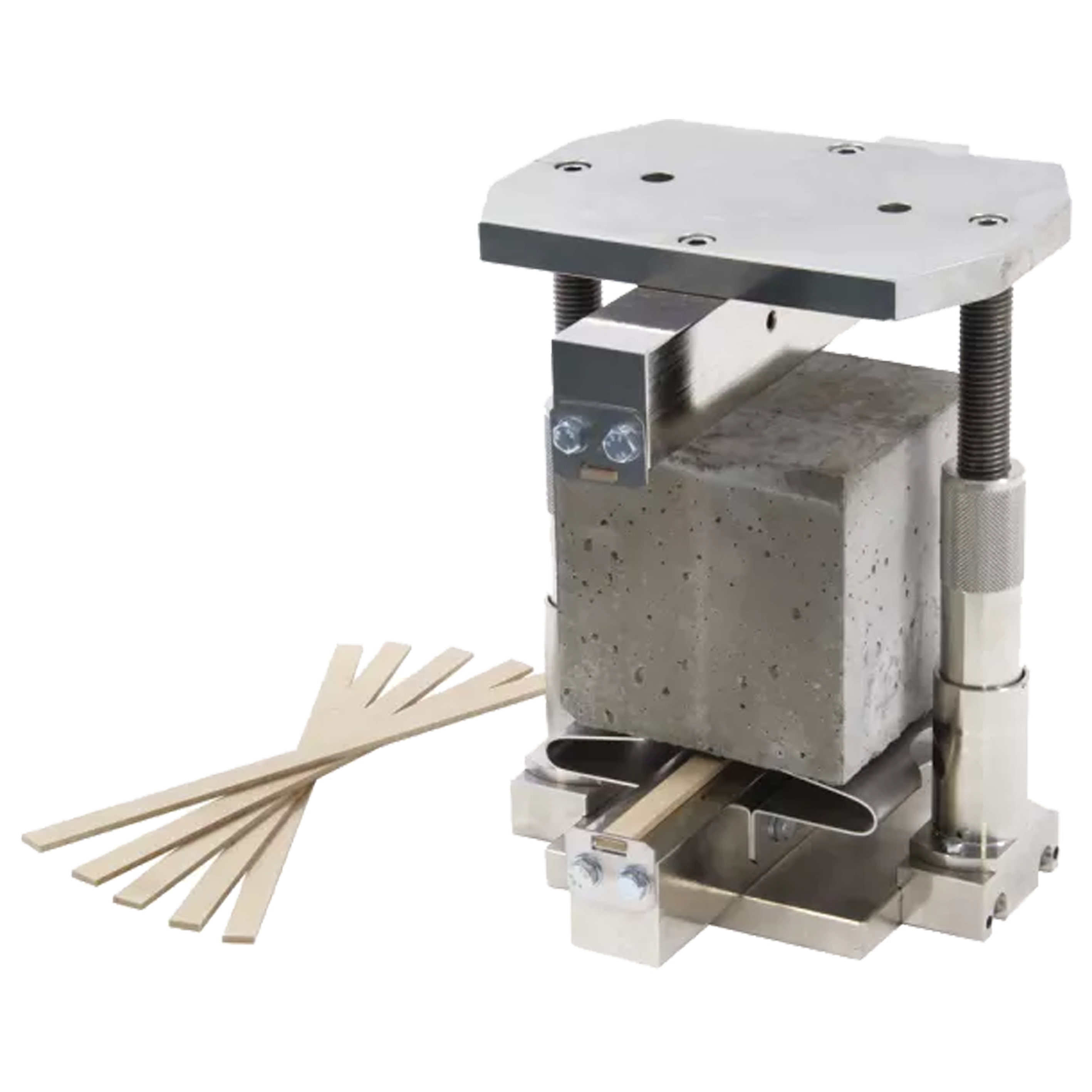 Dispositivo para Ensayo de Tracción Indirecta de Cilindros de Concreto