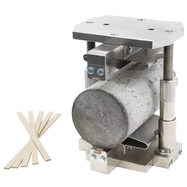 Dispositivo para Ensayo de Tracción Indirecta de Cilindros de Concreto