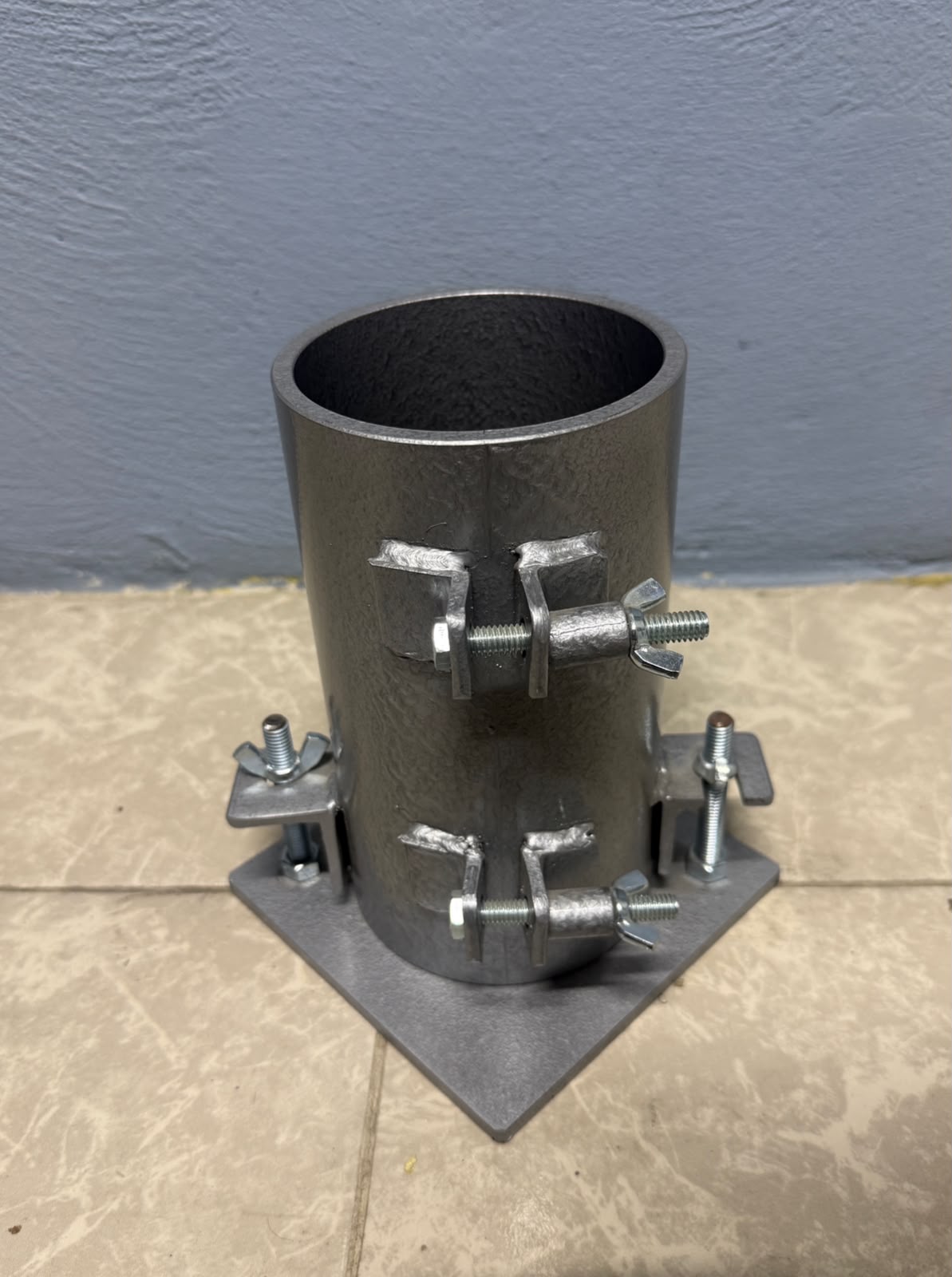 Molde para Cilindros de Concreto y Mortero 100 mm × 200 mm de Lámina