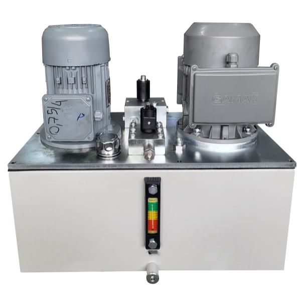 Power pack hidráulico vista frontal