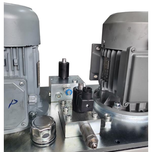 Power pack vista superior motores