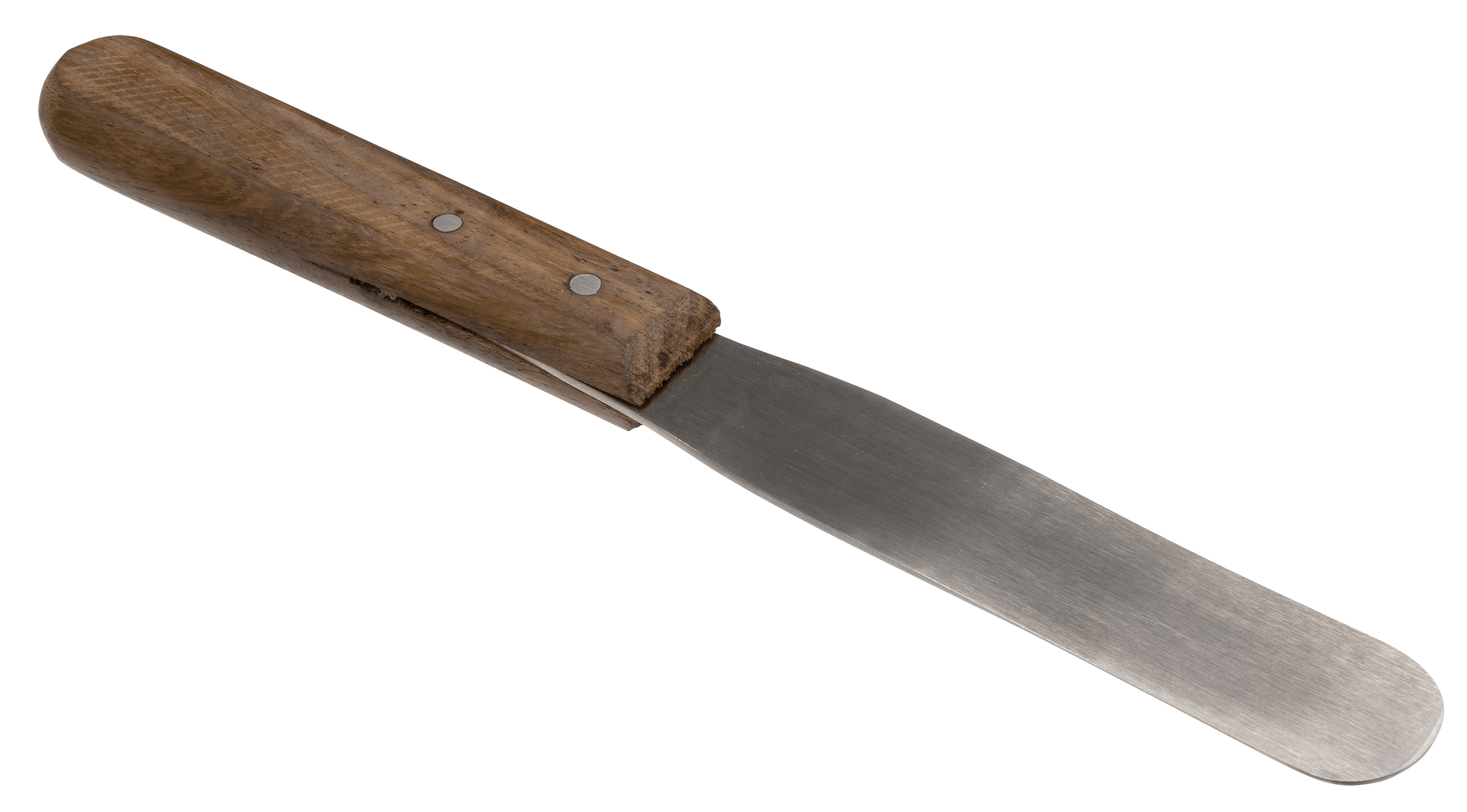 Espátula Tipo Abanico de 3" con Mango de Madera