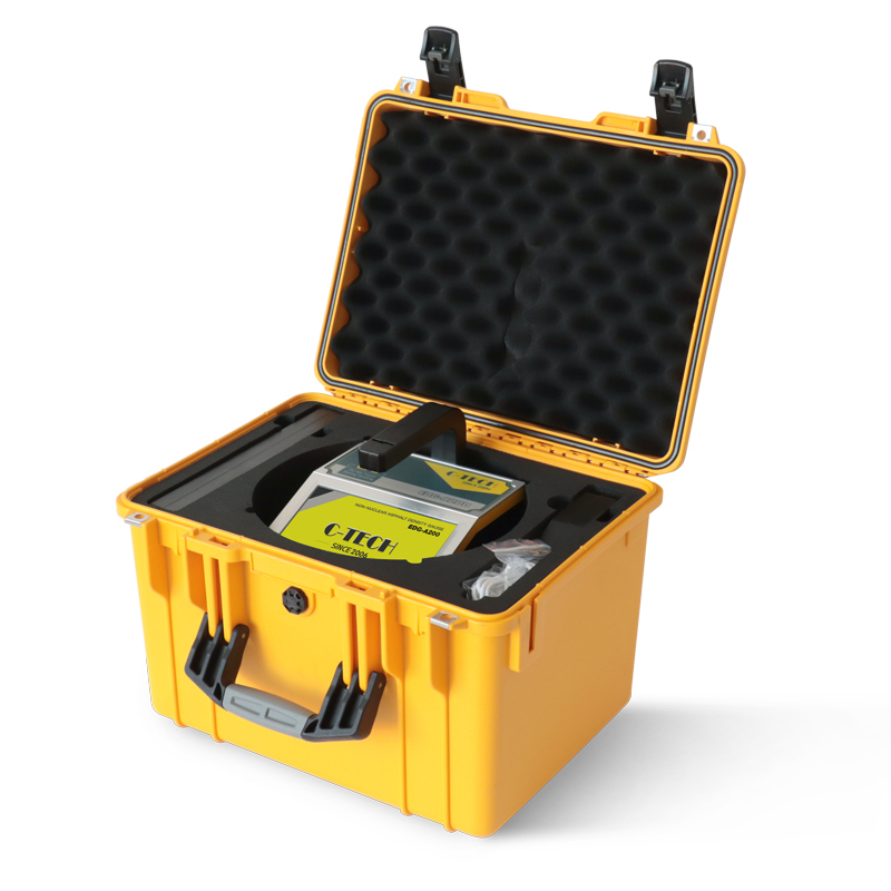 Sensor de medicion y base del densimetro no nuclear