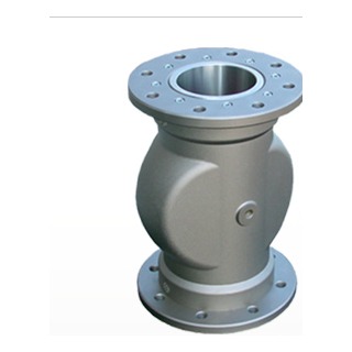 Válvula de manguito neumática de 4" (100 mm) para transporte neumático y carga de silos
