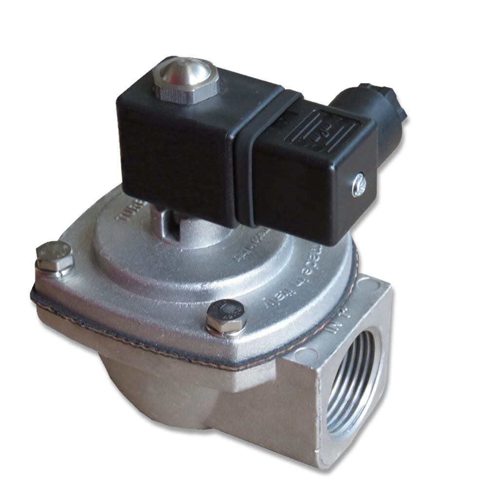 Válvula de pulso de 3/4" NPT con membrana de neopreno y piloto integrado (kit de 3 piezas)