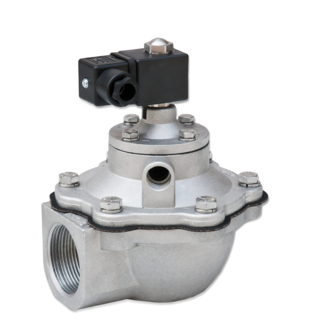 Válvula de pulso de 2" NPT con membrana de Viton y piloto remoto (sin bobina)