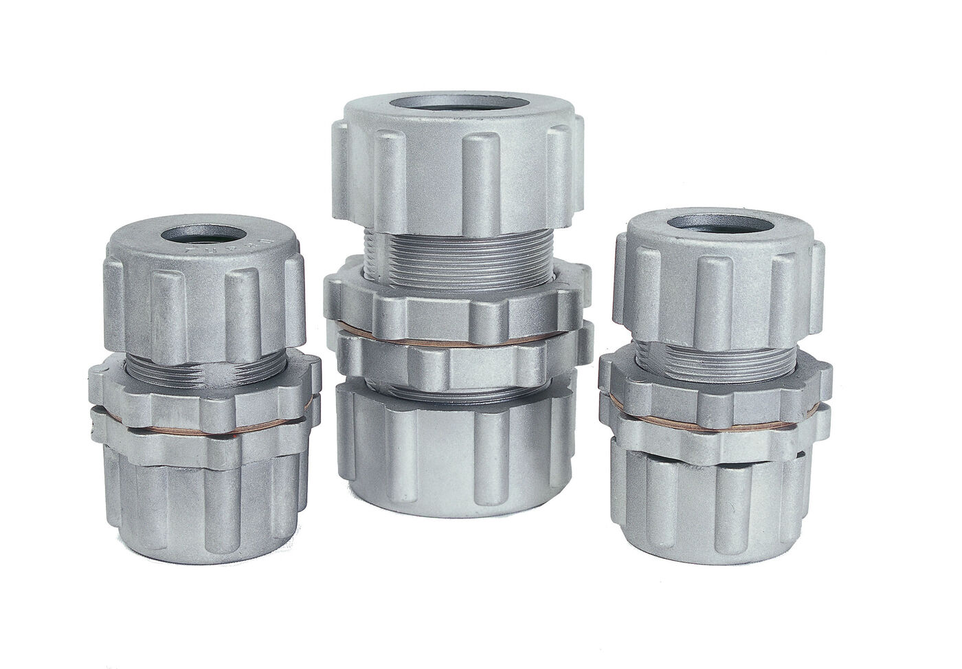 Pasamuros de conexión rápida de 2" con junta de silicona para alta temperatura (kit de 2 piezas)