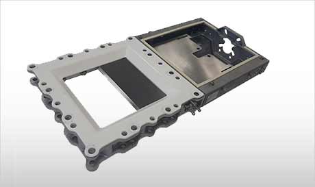 Válvula de guillotina con boca circular 10"