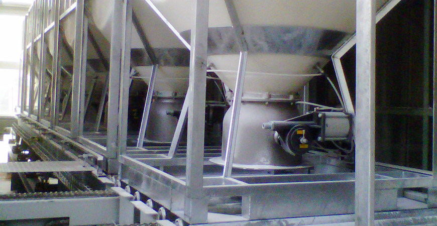 Válvula de segmento de bola DN200 (8") en acero inoxidable AISI 316