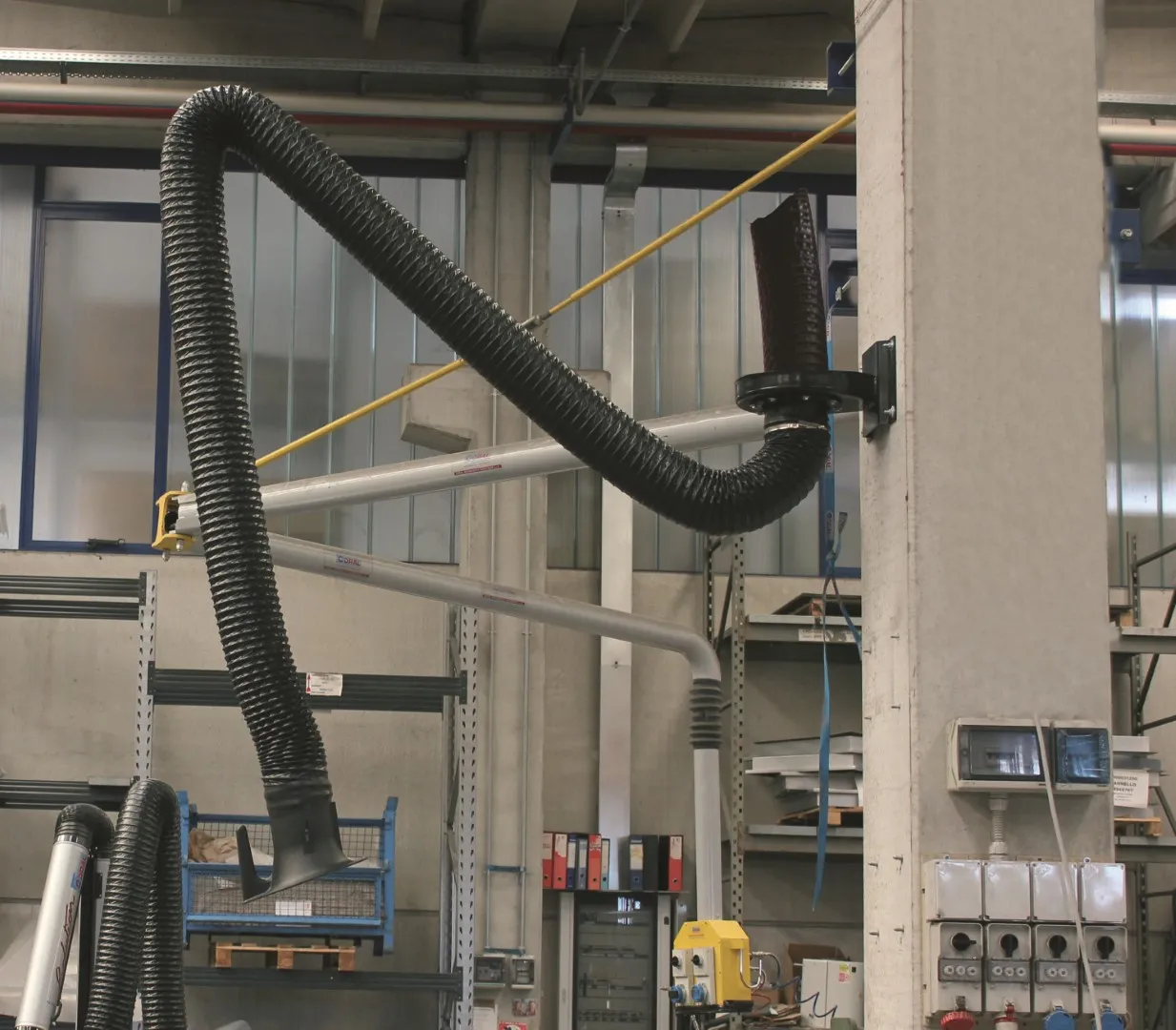 Brazo aspirante flexible vista 2