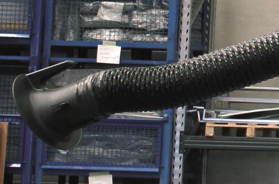 Brazo aspirante flexible vista 6