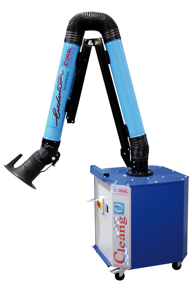 Unidad de filtración móvil para humos de soldadura vista 2