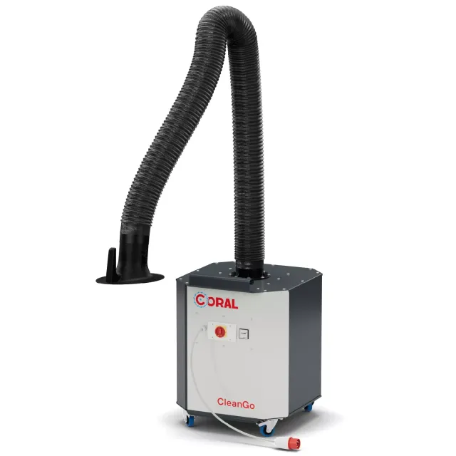 Unidad de filtración móvil para humos de soldadura