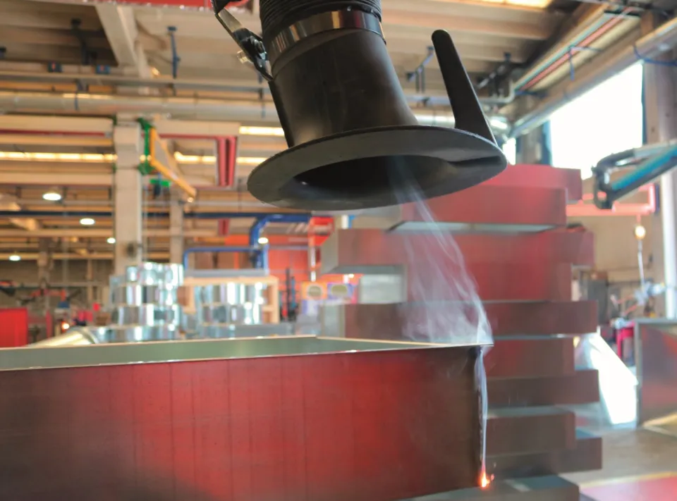 Brazo aspirante articulado de 3 m de longitud vista 3