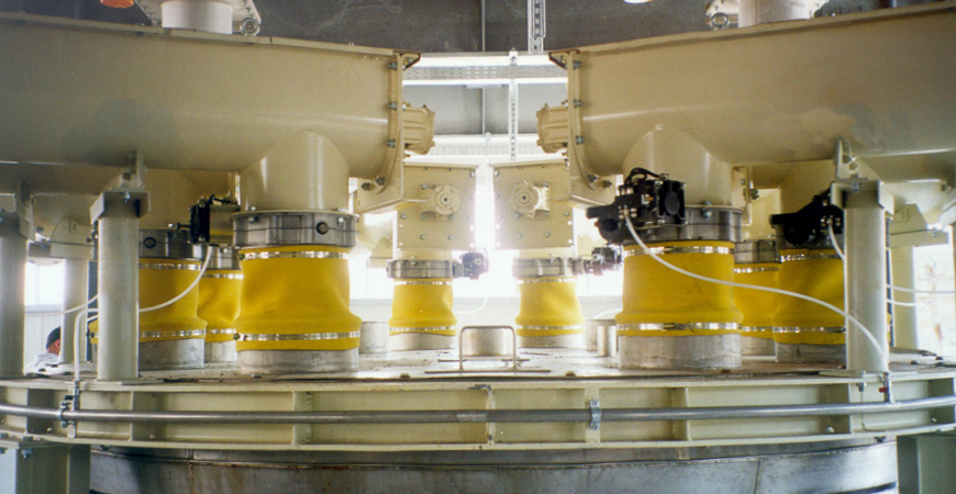 Válvula de mariposa de doble brida de 10" (250 mm) vista 2