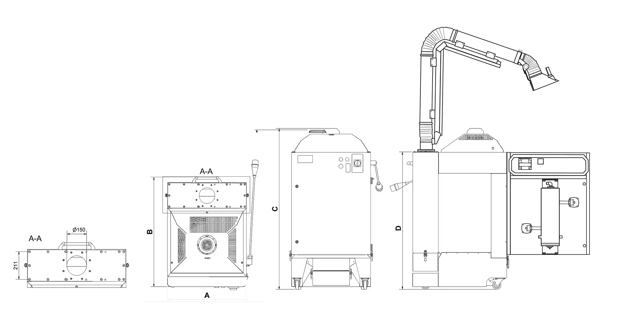 Imagen de Dimensiones del Equipo