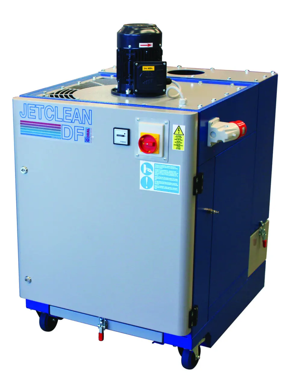 Unidad de filtración móvil para humos de soldadura de 1.5 hp vista 2